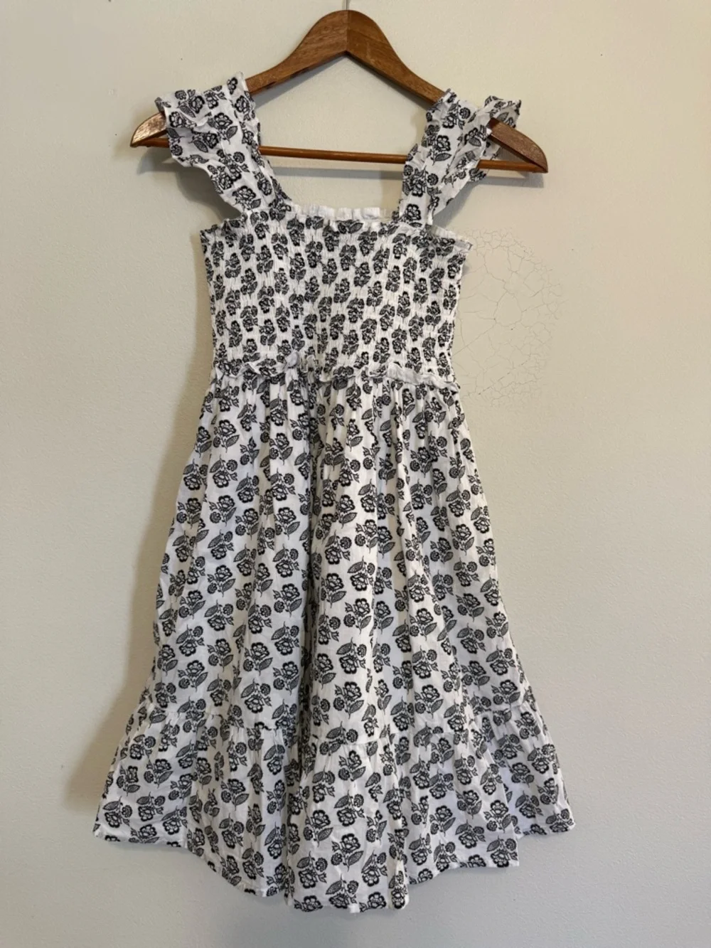 Janie and Jack Lot of 2 Girls Dress Smocked Sun Dresses Size 14